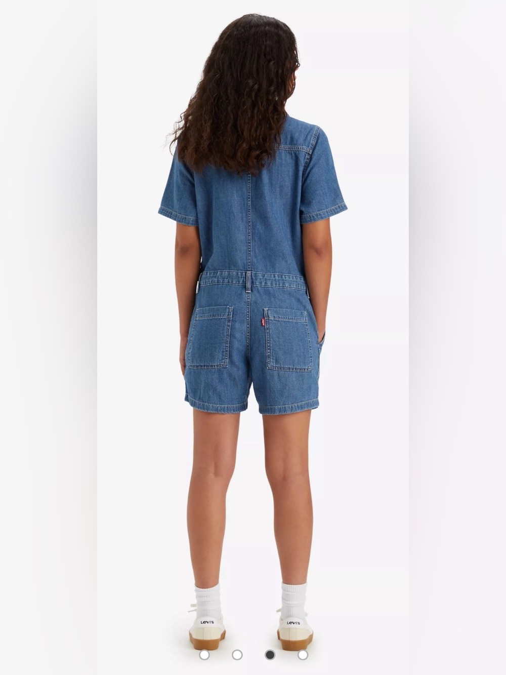 LEVIS heritage short sleeve romper size L - Picture 3 of 11